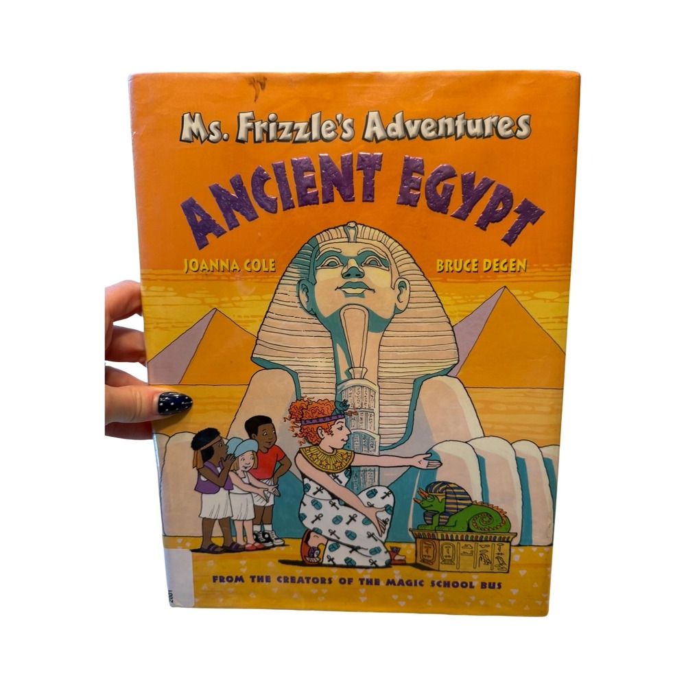 Ms Frizzles Adventures Ancient Egypt Joanna Cole Bruce Degen Hardcover 2001